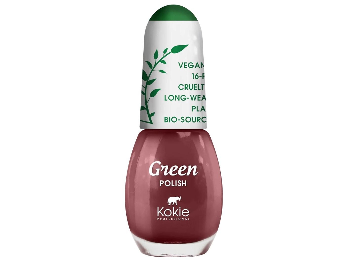 Kokie Green Nail Polish - Wild Rose