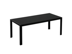 Conjunto de jardim com 2 cadeiras dobráveis e mesa de centro ZENCORE SERVICES cinza claro