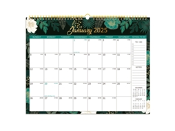 Calendário 2025, De Janeiro A Dezembro, Com Grandes Blocos De Linhas, Perfeito Para Planejar E Organizar A Casa Ou O Escritório, 37, 6 X 29 Cm