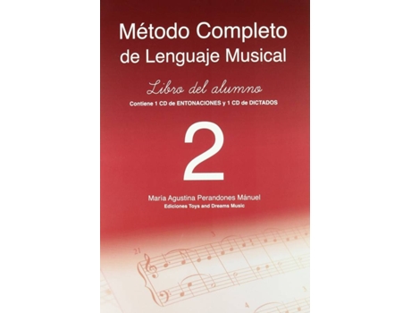 Livro Método Completo De Lenguaje Musical. 2º Nivel. Libro Del Alumno de María Agustina Perandones Mánuel (Espanhol)