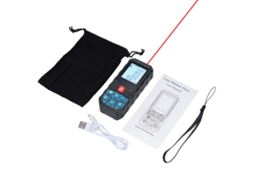 Medidor De Distância Com Ângulo Lcd Retroiluminado Medição Precisa M/ft/in