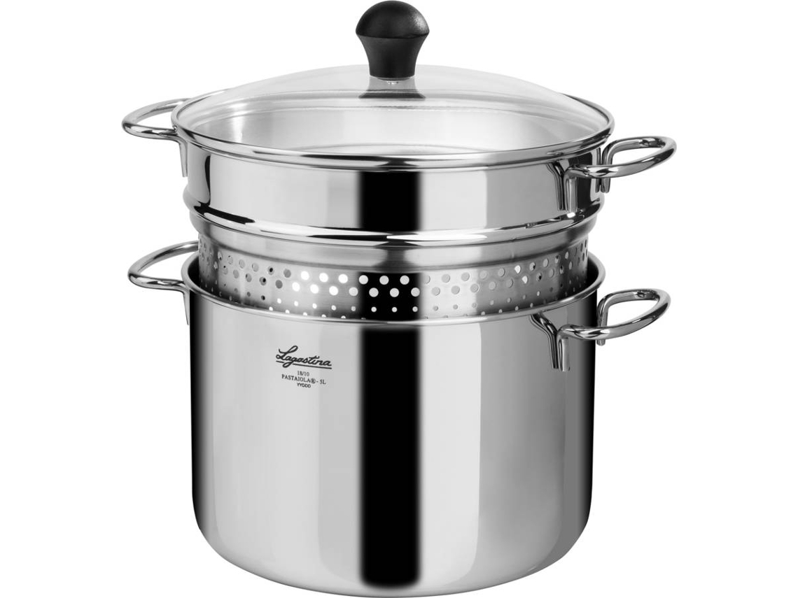 Panela LAGOSTINA 5 L Inox 22 cm