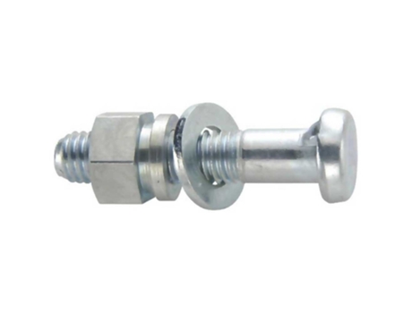Fix Nippel M8 X 32 Mm Saddle Clamp Bolts Prateado