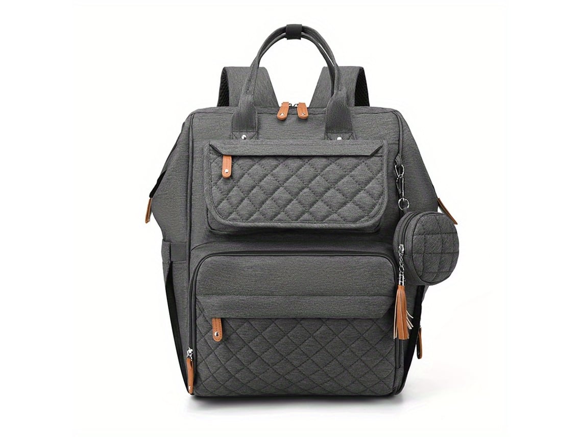 Mochila/bolsa AQUAFORGE, grande capacidade, bordado, presente