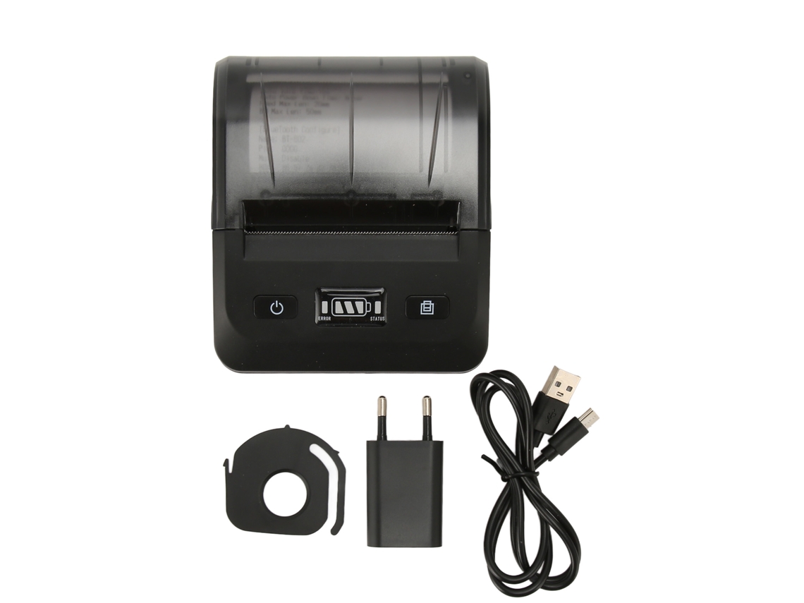 Impressora Térmica Portátil Sem Fio De 80mm Para Pos (conexão Bluetooth, Compatível Com Android)