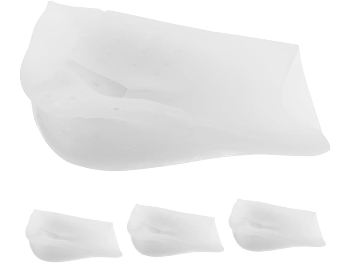 Galpada 2-pares De Palmilhas Para Aumentar A Altura Do Salto, Almofadas De Silicone Invisíveis Para Sapatos Femininos