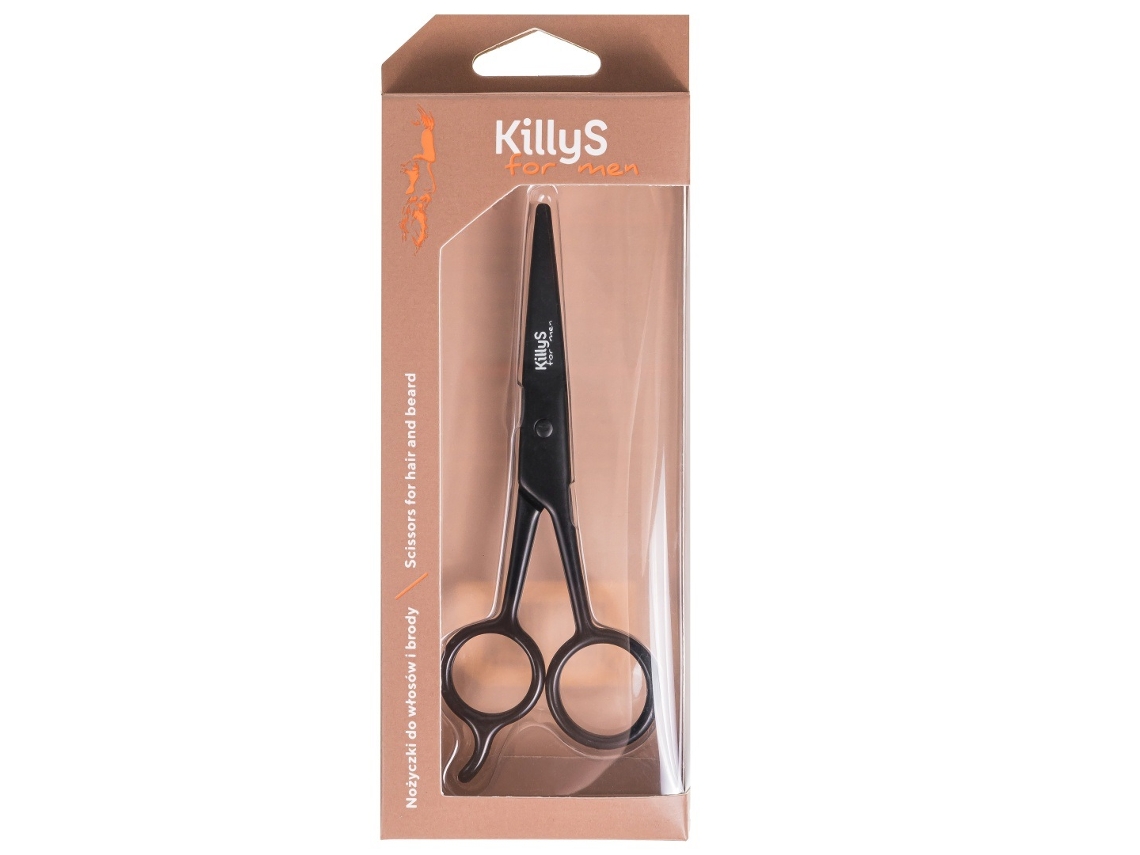 Tesoura Para Cabelo E Barba Killys For Men Brilvibera