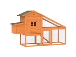 Gaiola para Galinhas S/MARCA (Madeira Maciça, 179x67x115cm, Laranja)