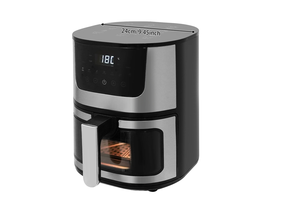Air Fryer, Cozinha Versátil, Resultados Saudáveis, Preto, Ue