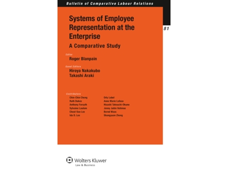 Livro Systems of Employee Representation at the Enterprise de Roger Blanpain, Hiroya Nakakubo et al. (Inglês)