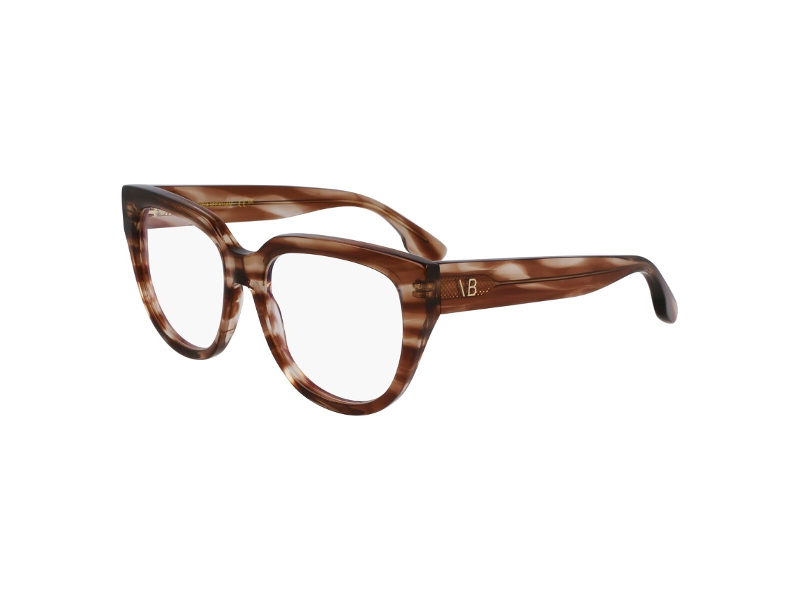 Armação de óculos feminina Victoria Beckham Vb2674 5317230 (acetato marrom Ø 53 mm)