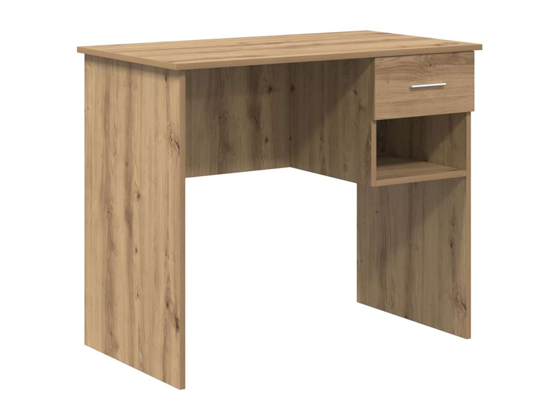 Mesa Carvalho Artesanal com MAISON EXCLUSIVE em Madeira Processada (90x49x75 cm)