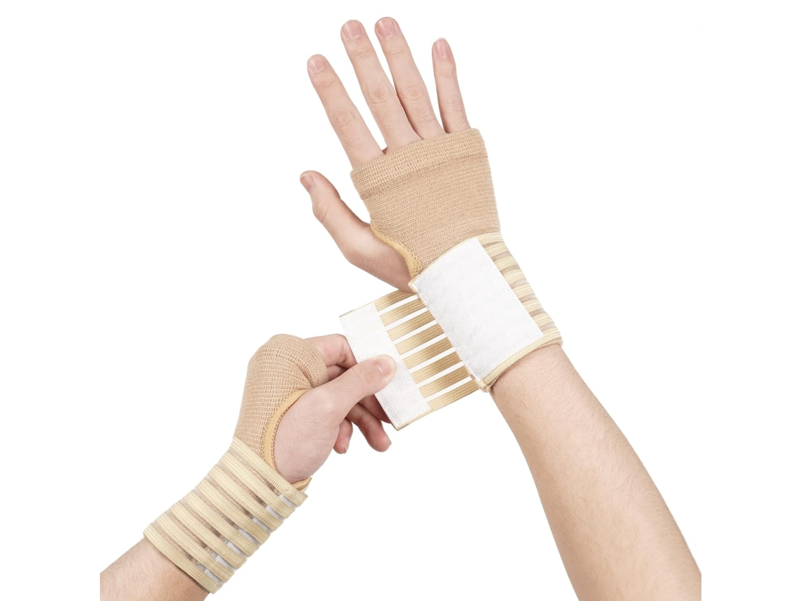 Conjunto De 2 Pulseiras Ajustáveis ​​cáqui 