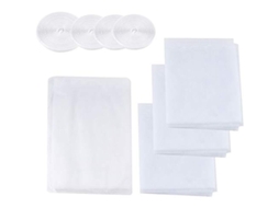 4 Peças De Mosquiteiro Para Janela, Malha Anti-insetos, 130x150cm E 150x200cm, Com 4 Fitas Autoadesivas (branco)