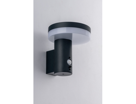 Enya Aplique Led com Carregamento Solar Antracite com Sensor de Movimento 4000K Luz Natural