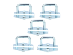 5pcs Gancho Em U Para Armário Ferramentas Parede Aço Galvanizado 23x35x6mm Suporta 5kg Alicate Martelo