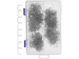 Kit Com 1000 Grampos De Solda De Ferro Para Reparo De Plástico, Tamanho Duplo 6 Mm E 8 Mm, Ideal Par Gokoco