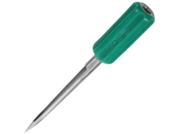 Ferramenta Compacta E Reutilizável Para Amostragem De Grãos Em Aço Inoxidável.