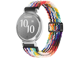 Bracelete Para Garmin Lily2 (14mm) Arco-íris Cuich