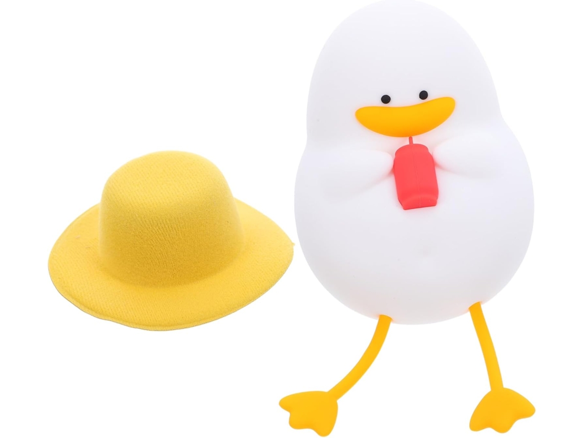 Luminária Noturna Led Em Formato De Patinho Da Nuobesty Feita