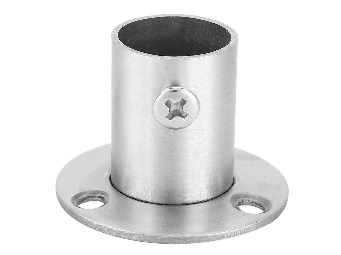 Laxiscreed Flange De Aço Inox Para Tubo De 19mm, Fixador De Roda E Suporte Grosso