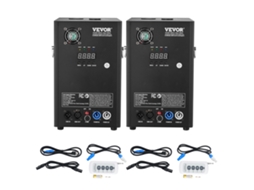 VEVOR Cold Spark Firework Machinex2 700W 2-5M Stage Dj Festa de Eventos de Casamento