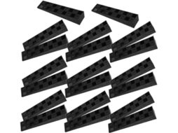 Nuobesty Conjunto De 20 Cunhas Plástico Ajustáveis Para Nivelamento Portas E Móveis Nivelador Preciso Um Ajuste Perfeito