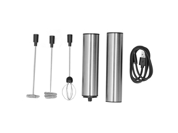 Espumador de Leite Elétrico de Mão para Café, Recarregável Usb LAXISCREED