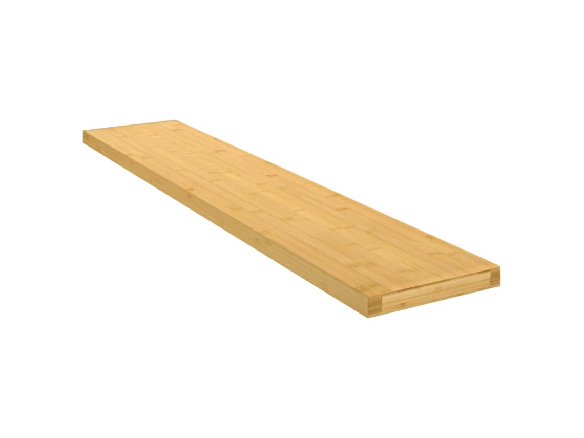 Vidaxl Prateleira De Parede 100x20x4 Cm Bambu