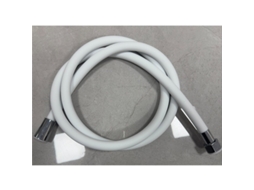 Mangueira Chuveiro Branca Silicone Dupla Camada Aço 1,5m VOLTEDGE