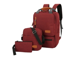 Conjunto De Mochila Para Notebook 3 Peças Para Mulheres E Homens Viagem Escola Negócio Trabalho Faculdade