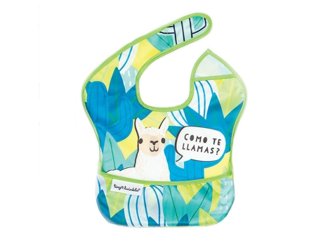 Babador Impermeável com Bolso para Lhamas TINY TWINKLE