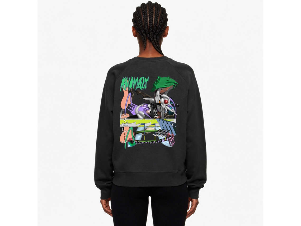 Rockinstone Made For Earth:anomaly Classic Sweatshirtdouble-sided Print Unique Designer Style