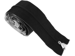 Porta Com Zíper Autoadesivo Reforçado Para Estufa, Barreira Contra Poeira, 213 X 76 Cm, Zíper Preto Reforçado Para