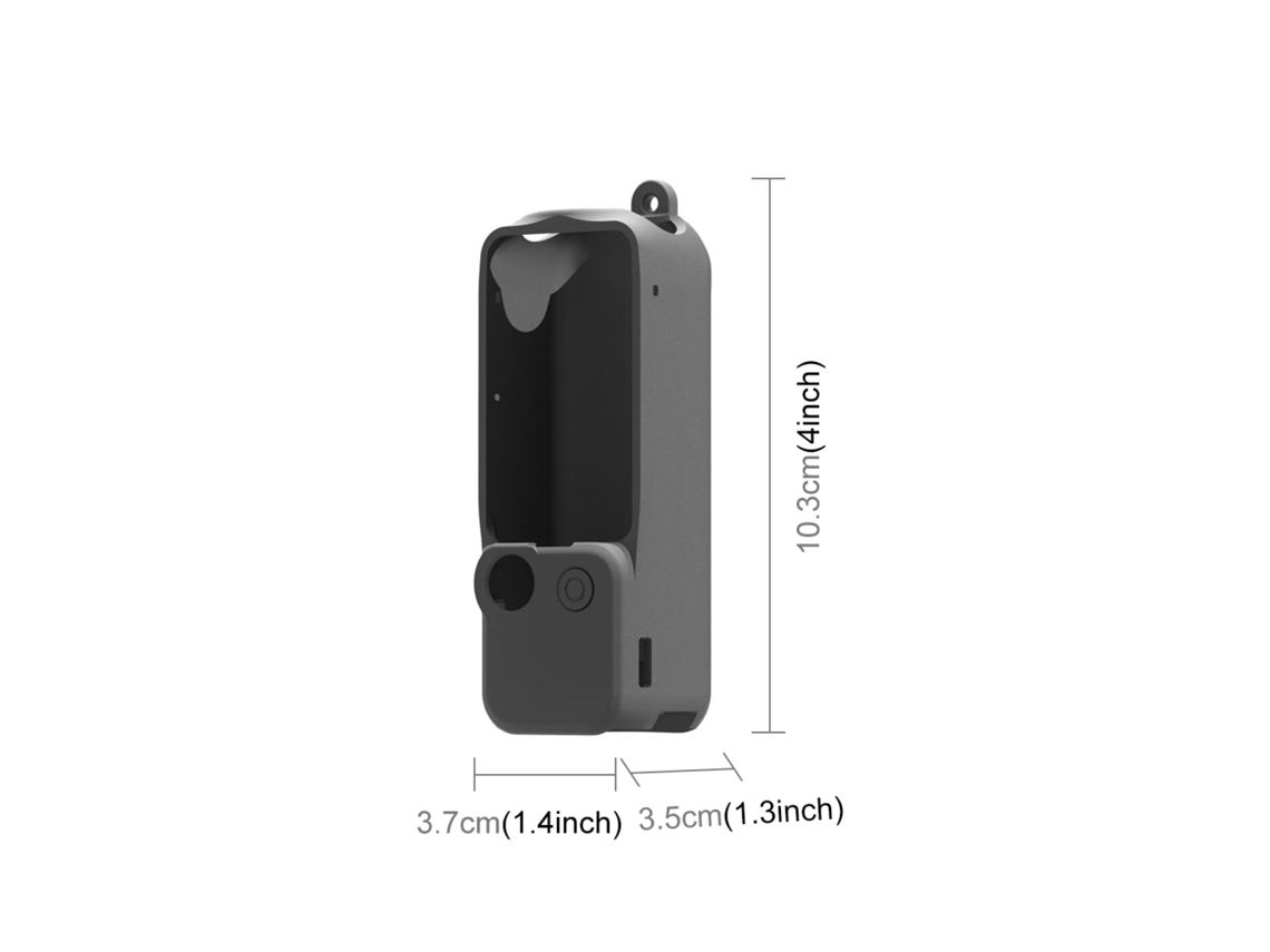 2026 cubre Cuerpo de Cámara, Lente Y Pantalla + Funda de Silicona Protectora para Dji Osmo Pocket 3