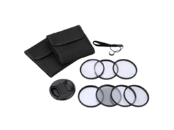 2026 kit de Filtros 77mm e 49mm: Uv, Cpl, Star8 para Câmeras Dslr Canon e Nikon