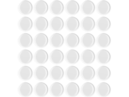 36 Protetores Autoadesivos De Silicone Transparente, Almofadas Antiderrapantes Para Móveis, Protetores Para Armários E