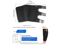 Yncm-protetor De Panturrilha Neoprene Antiderrapante