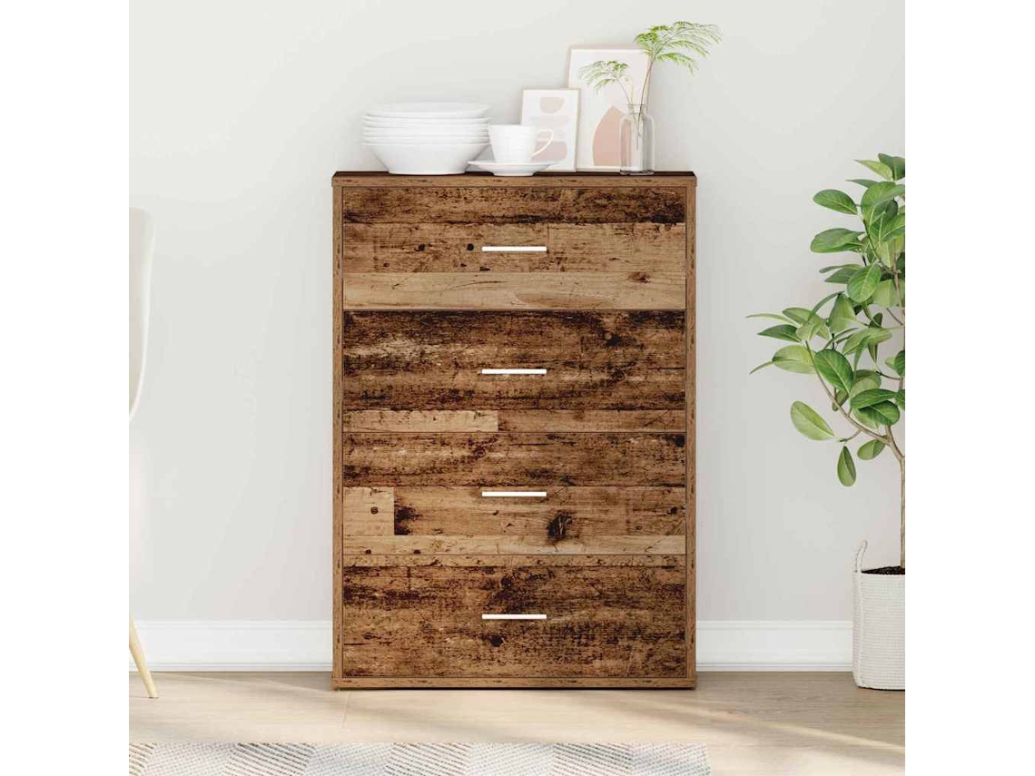 Vidaxl Buffet Madeira Antiga 60 X 31 X 84 Cm Derivados De Madeira