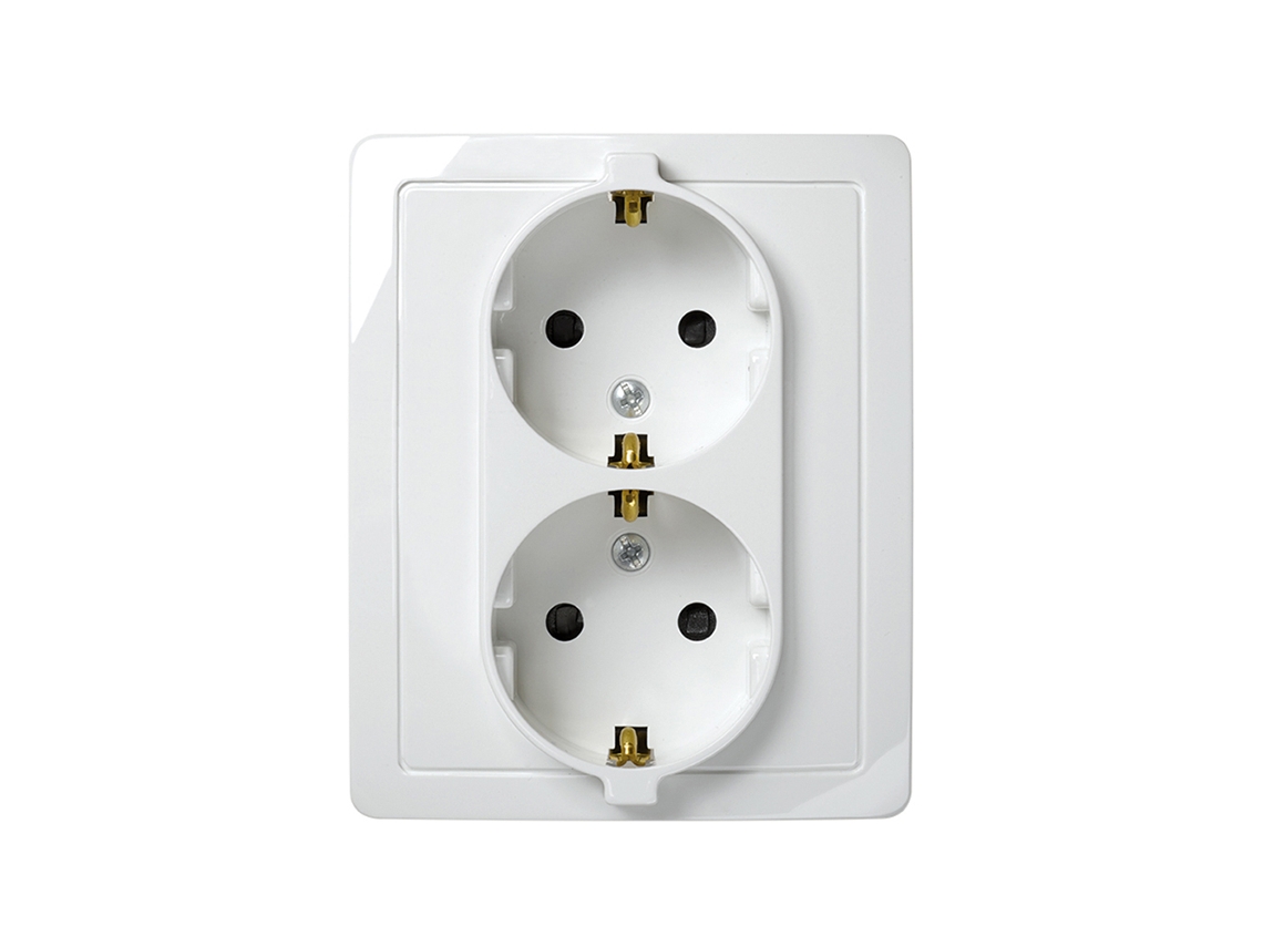 Simon 15 doble base enchufe con tt blanco f1591459030