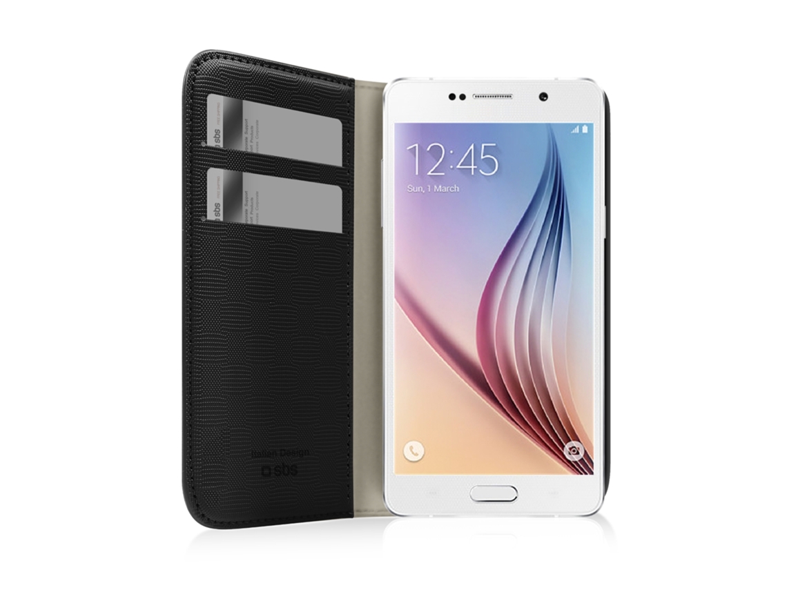 Capa Bookstyle SAMSUNG Galaxy S6 SBS Preta