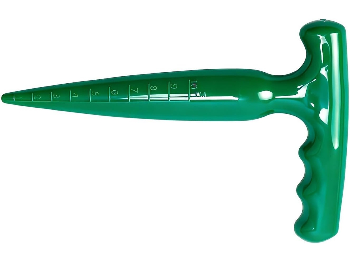 Cavadora de Covas para Plantio Ferramenta Ergonômica para Cavar Manualmente, Régua de Medição para Semeadura, CHABERLU