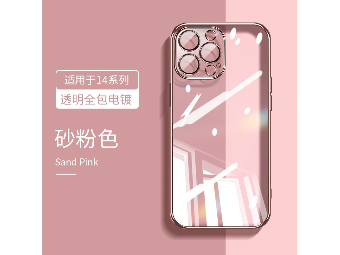 Capa Protetora Para Iphone 17 Air Com Revestimento Eletroplástico Anti-queda E Lente.