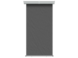 Vidaxl Toldo Lateral De Varanda 100% Poliéster, Ferro E Aço