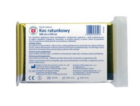 Koc De Primeiros Socorros Abc, Tamanho 160 Cm X 210 Cm, 1 Unidade Da Silésia Pharma