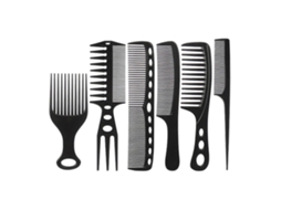 Pente De Barbeiro, Multifuncional, Graduado, Desembaraçador, Antiestático, Para Cuidados Com Os Cabelos, Maquiagem E Modelagem. Jinyubo Store