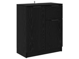 Buffet Carvalho Preto MAISON EXCLUSIVE 60x30x70 cm em madeira tratada