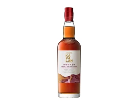 Whisky Blended KAVALAN Triple Sherry Cask Taiwanesischer (0.7 L - 1 Unidade)