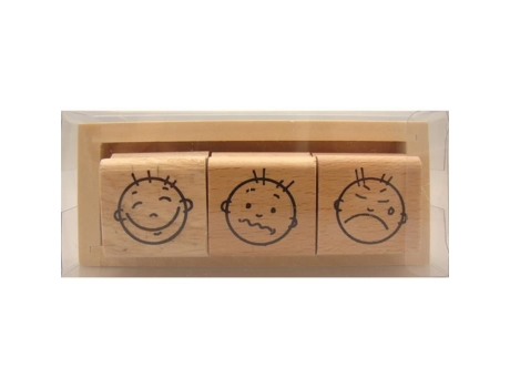 Carimbo de madeira - kit de correção n°1 - DTM