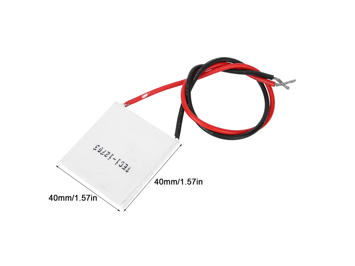 Laxiscreed Placa De Refrigeração Termoelétrica 40x40mm 12v Para Gestão De Temperatura